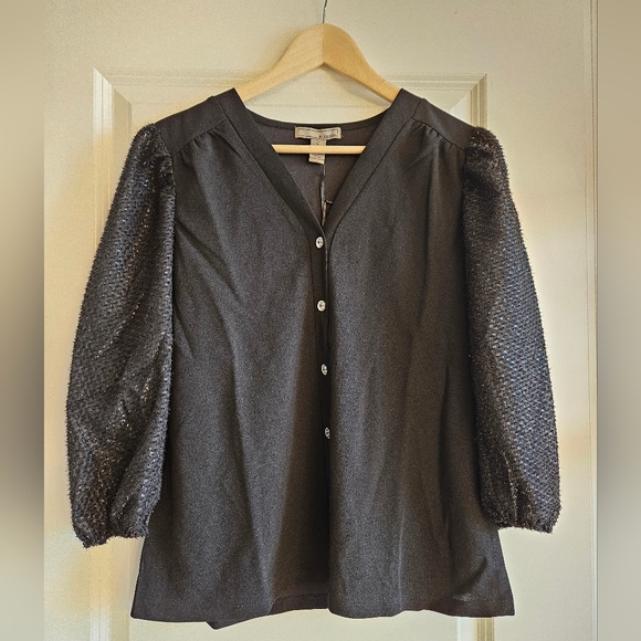 By Design Tops - Black Women's Casual Blouse